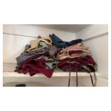 Group lot of silver cloth bags, for storing your