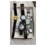 5 wrist watches, that include a Timex expedition