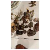 Group of vintage miniature, animals, and