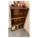 Four level bookcase, laminated wood, two