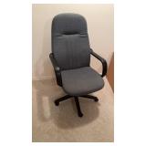 Office chair on five caster wheels, Adjustable