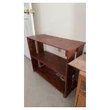 Small three level bookcase or shoe rack, homemade