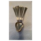 6 sterling silver 925 Fairfax teaspoons set six