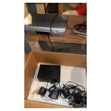 Panasonic VHS tape player, with a remote