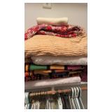 7 blanket collection, includes some vintage bed