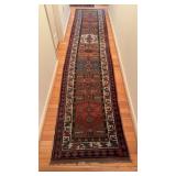 Long 12 ft antique Persian carpet rug runner