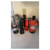 Flashlight collection with a small camping light