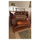 Vintage Baldwin Cinema II electric theater organ.