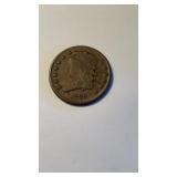 1829 US have sent copper coin, marked VG8