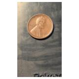 1931 S Lincoln US one cent penny, low montage