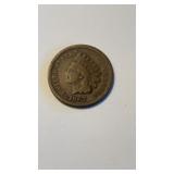 1867 US one cent Indian head, Coin, Penny