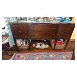 Four drawer buffet server cabinet, nice dining