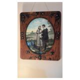 Antique framed print, Kermit lithograph, a