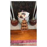 Group lot that includes a large, heavy, ceramic