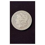 1900 o mint US Morgan silver dollar coin