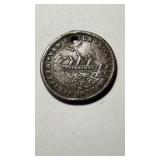 1837 Hard Times Token a 'Van Buren Metallic