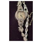 Antique platinum 14 K gold watch, very nice