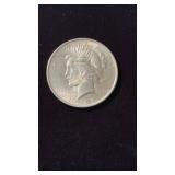 1922 US peace 1 silver dollar coin