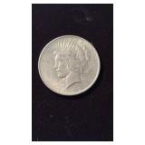 1922 US peace 1 silver dollar coin