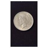 1922 US peace 1 silver dollar coin