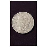 1900 O mint , US Morgan silver dollar coin