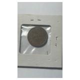 Antique 1863 New York store token, Robinson and