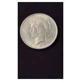 1922 US peace 1 silver dollar coin