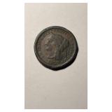 1859 coin token  'S.H. BLACK ELECTROTYPER' and