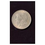 1921 US Morgan Silver dollar coin
