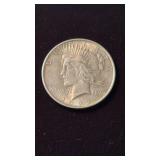 1922 US peace 1 silver dollar coin