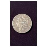1880 o mint US Morgan silver dollar coin