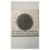 1841 Webster, credit current token, depicting a