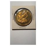 1904 St. Louis exposition token coin , Louisiana