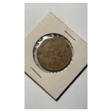 Antique, American Eagle and shield, liberty head