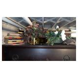 Items on top of the piano, includes some vintage