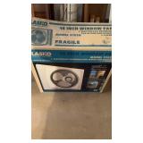 Lasko, 16 inch window fan, electrically