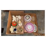 2 box slots that include some vintage China, cat