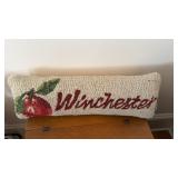 Winchester, Virginia Apple pillow, designed by