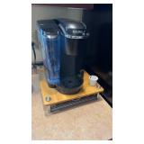 Keurig, coffee maker, with the water, reserve and