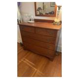Clore furniture, five drawer, dresser or server
