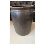 Antique Strasburg, VA crock, large 2 gallon crock