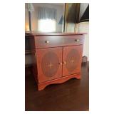 Decorative jewelry chest, one drawer over two