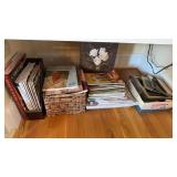 Group of cooking magazine, decorative magazines,