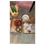 4 box lots, that includes vintage kitchen, China,
