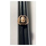 Antique 1929 Handley high school class ring, 10 K