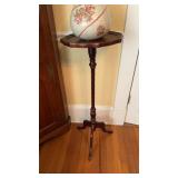 Mahogany candle stand, from the Bombay company
