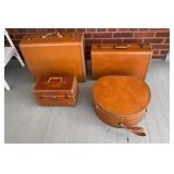 Four piece Samsonite luggage set, includes