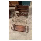 Two magazine, racks, and one to handle serving