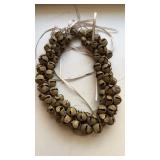 Large ring Antique Slidell pressed metal and