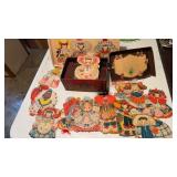 Treasure chest of Hallmark dolls, large